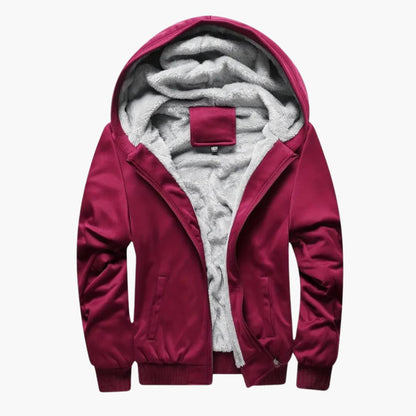 Weber | Herren Fleecejacke mit Kapuze