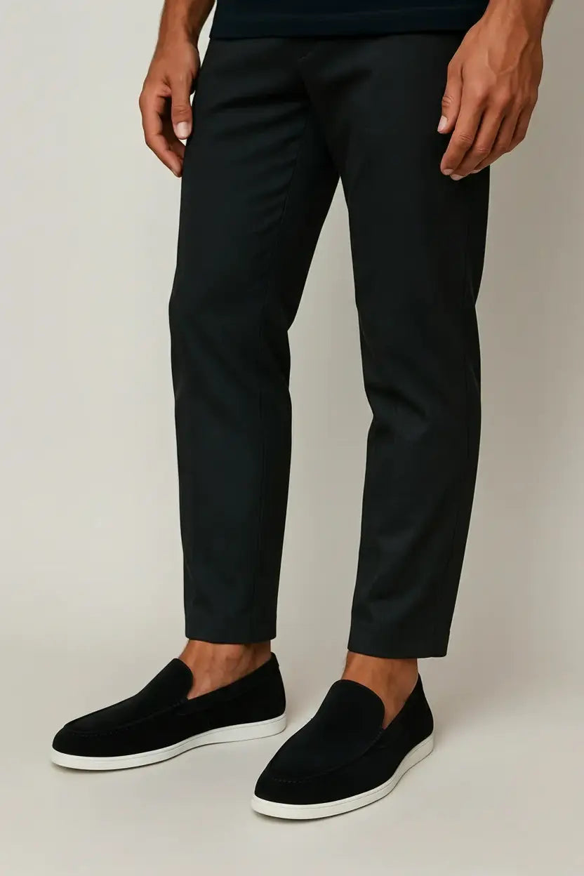 Elegante Wildleder-Loafer – Premium Slipper im italienischen Stil