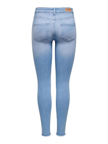 ONLY Damen Jeans ONLBLUSH MID SK AK R REA4347 TALL NOOS
