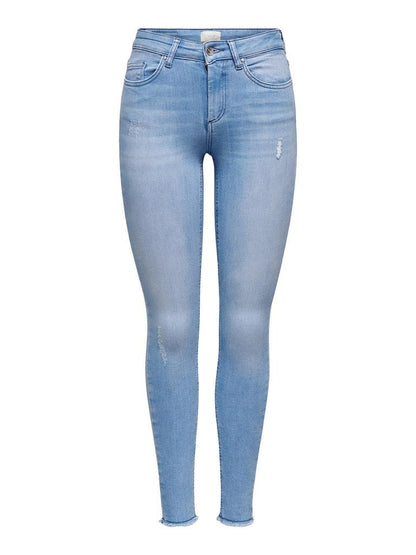 ONLY Damen Jeans ONLBLUSH MID SK AK R REA4347 TALL NOOS