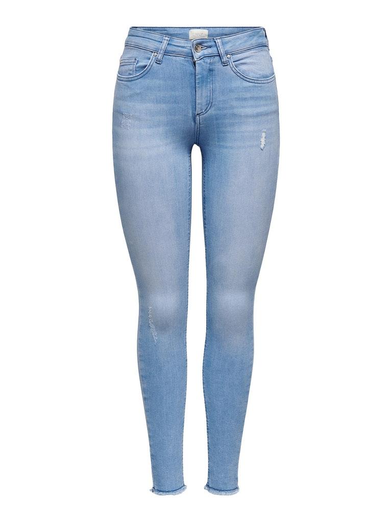 ONLY Damen Jeans ONLBLUSH MID SK AK R REA4347 TALL NOOS