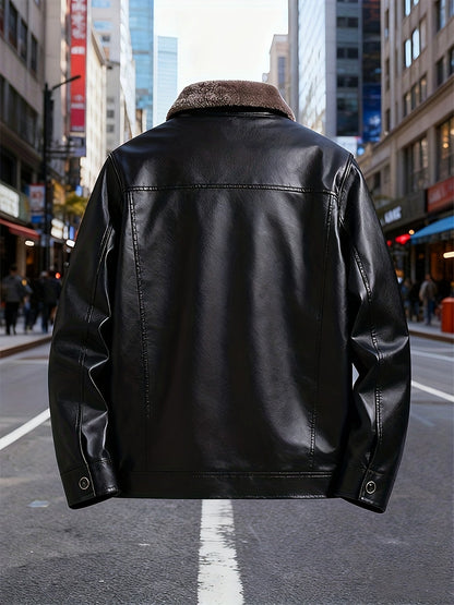 Arden™ - L'Iconique Gefütterte Lederjacke