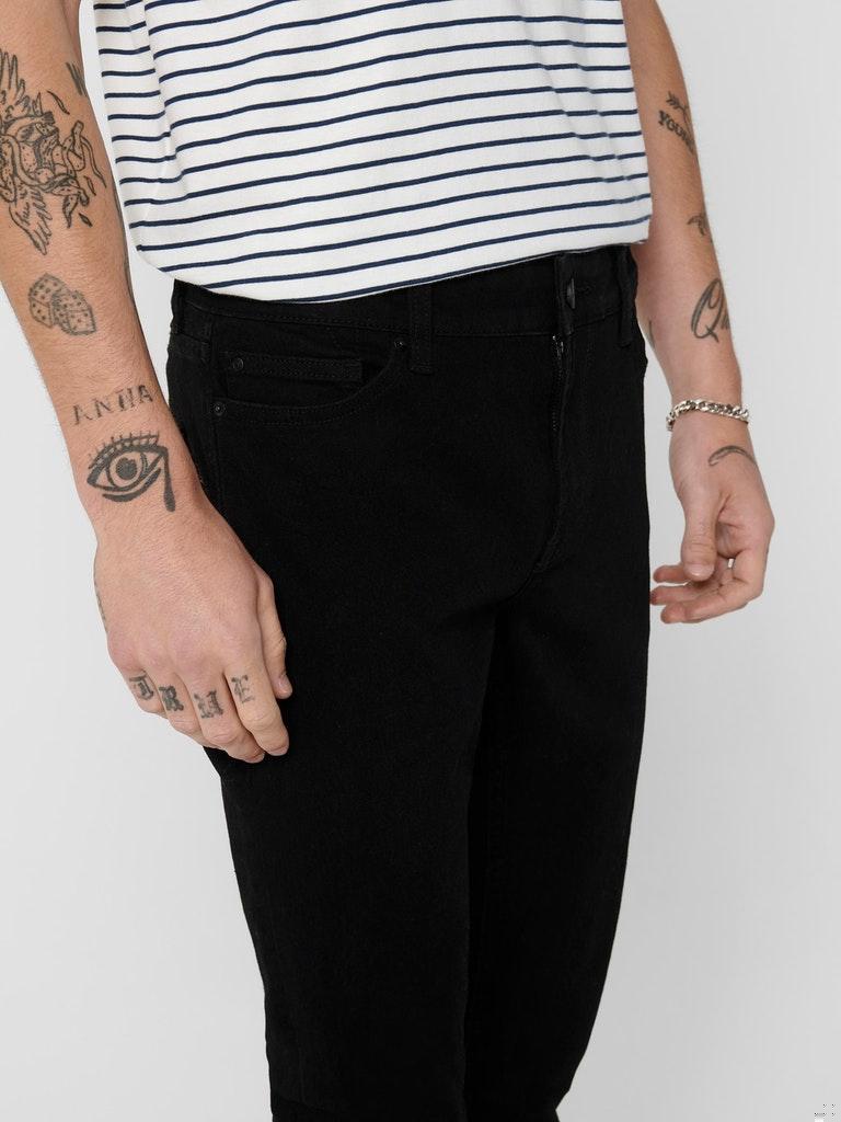 ONLY&SONS Herren Jeans ONSEXTREME WARP BLACK P PK (8822) 3345