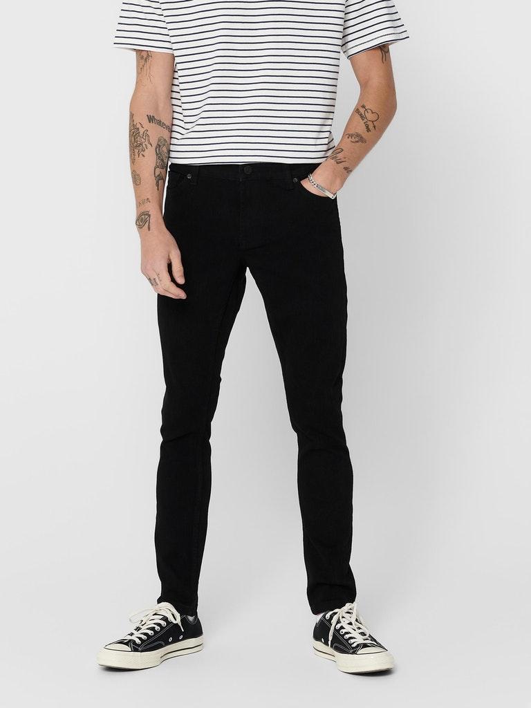 ONLY&SONS Herren Jeans ONSEXTREME WARP BLACK P PK (8822) 3345