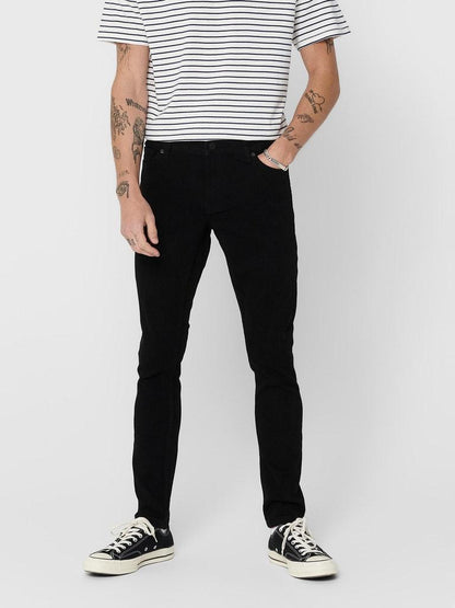 ONLY&SONS Herren Jeans ONSEXTREME WARP BLACK P PK (8822) 3345