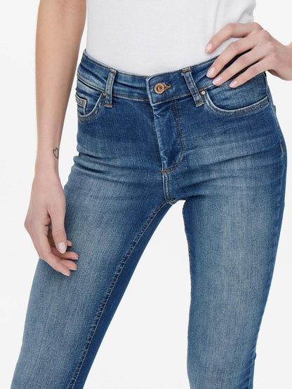 ONLY Damen Jeans ONLBLUSH MID SK ANK RW REA403 NOOS
