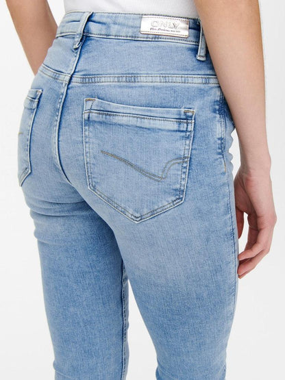 ONLY Damen Jeans ONLPAOLA HW SK DNM AGI285 NOOS