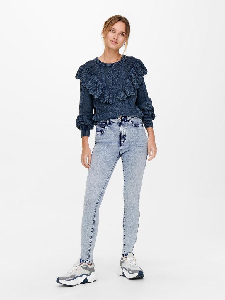 ONLY Damen Jeans ONLMILA HW SK ANK  DNM BJ170 NOOS