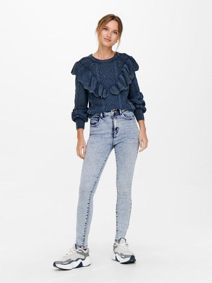 ONLY Damen Jeans ONLMILA HW SK ANK  DNM BJ170 NOOS