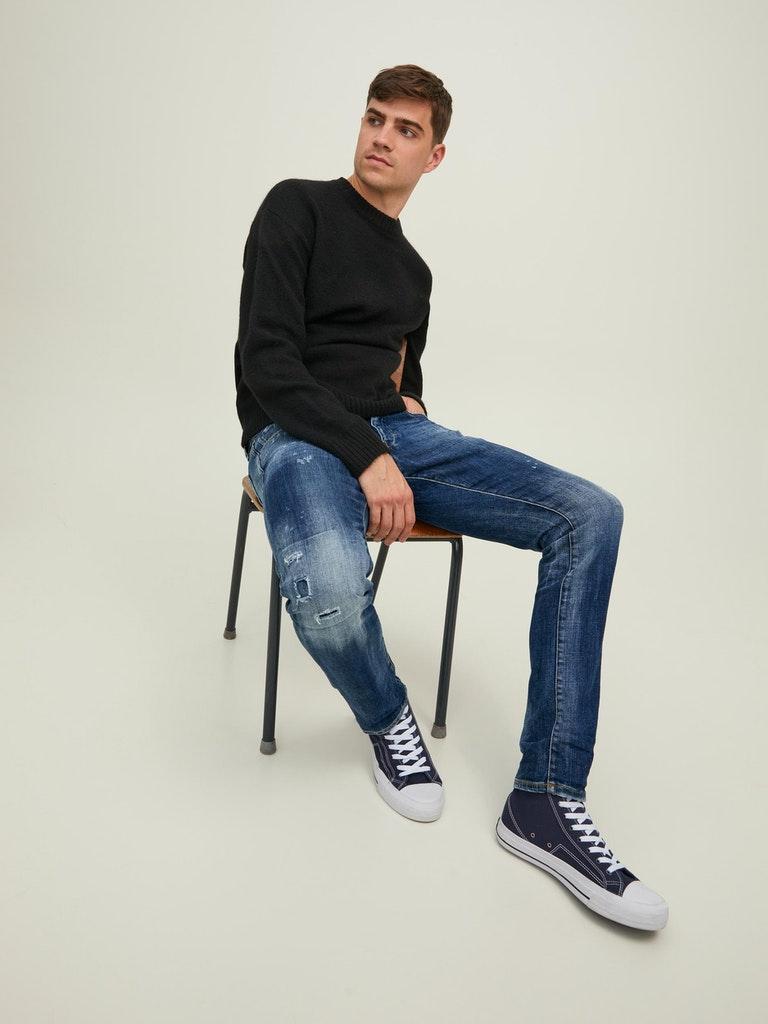 Jack & Jones Herren Jeans JJIGLENN JJLUCA EL 009 SN