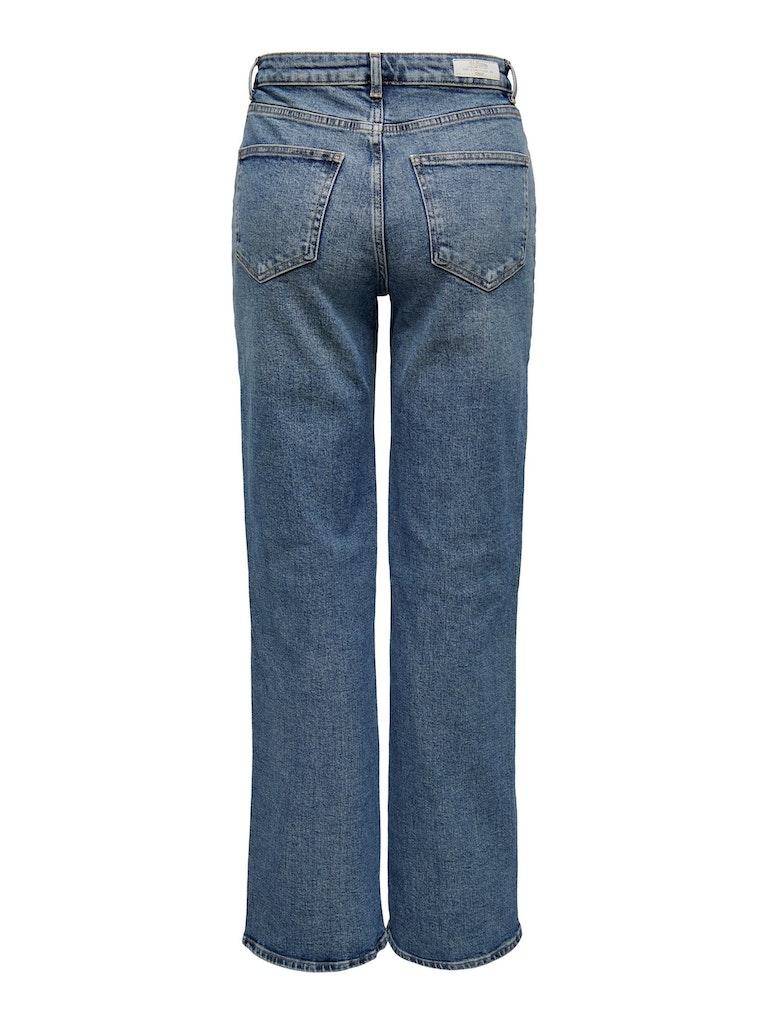 ONLY Damen Jeans ONLJUICY HW WIDE LEG DES DNM REA995 NOOS