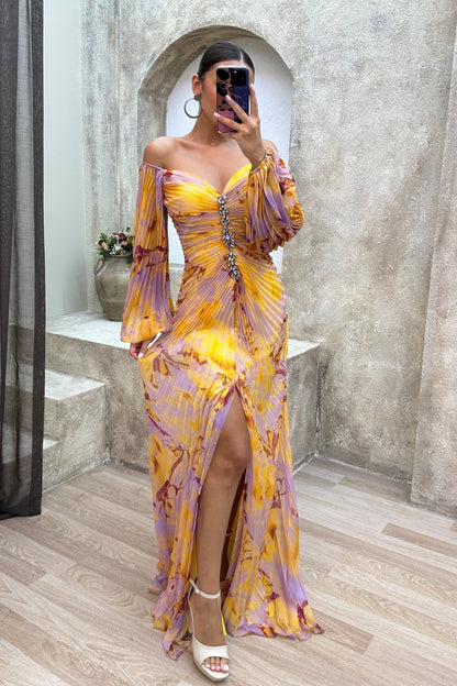 Stella™ - Elegantes, attraktives Kleid mit V-Ausschnitt