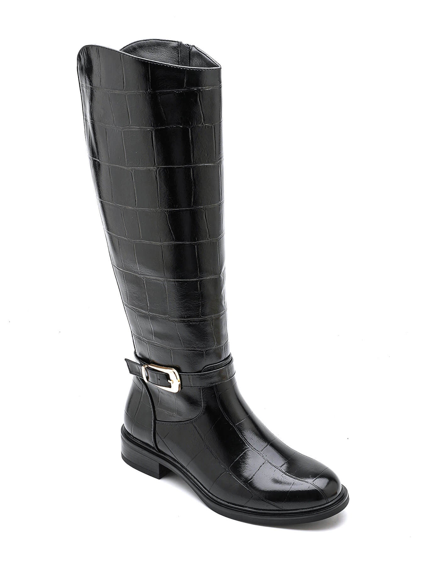 Cro Schwarz Stretch Stiefel