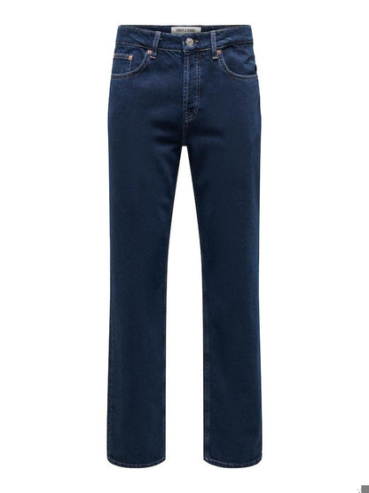 ONLY&SONS Herren Jeans ONSEDGE LOOSE DARK BLUE 4085 JEANS