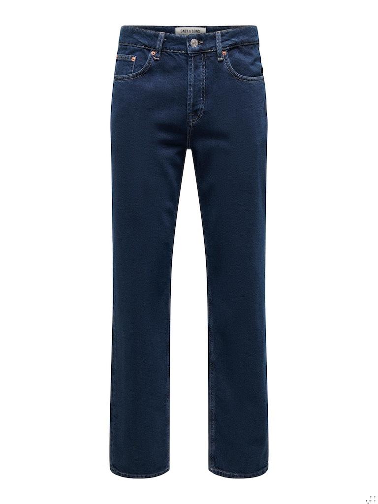 ONLY&SONS Herren Jeans ONSEDGE LOOSE DARK BLUE 4085 JEANS