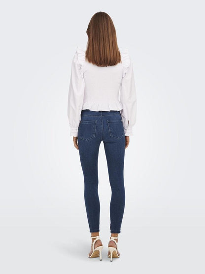 ONLY Damen Jeans ONLROYAL HIGH SKINNY PIM504 PETIT NOOS