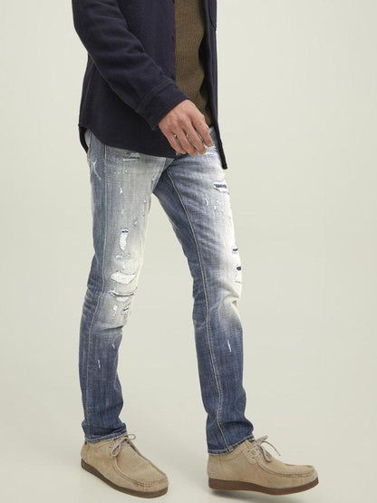 Jack & Jones Herren Jeans JJIGLENN JJBLAIR GE 102 NOOS