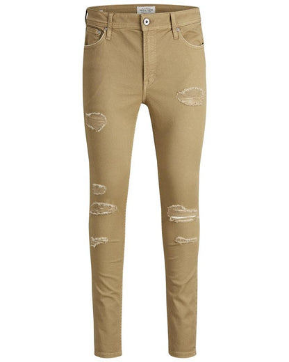 Jack & Jones Herren Jeans JJILIAM JJDESTROY AKM 571 KELP