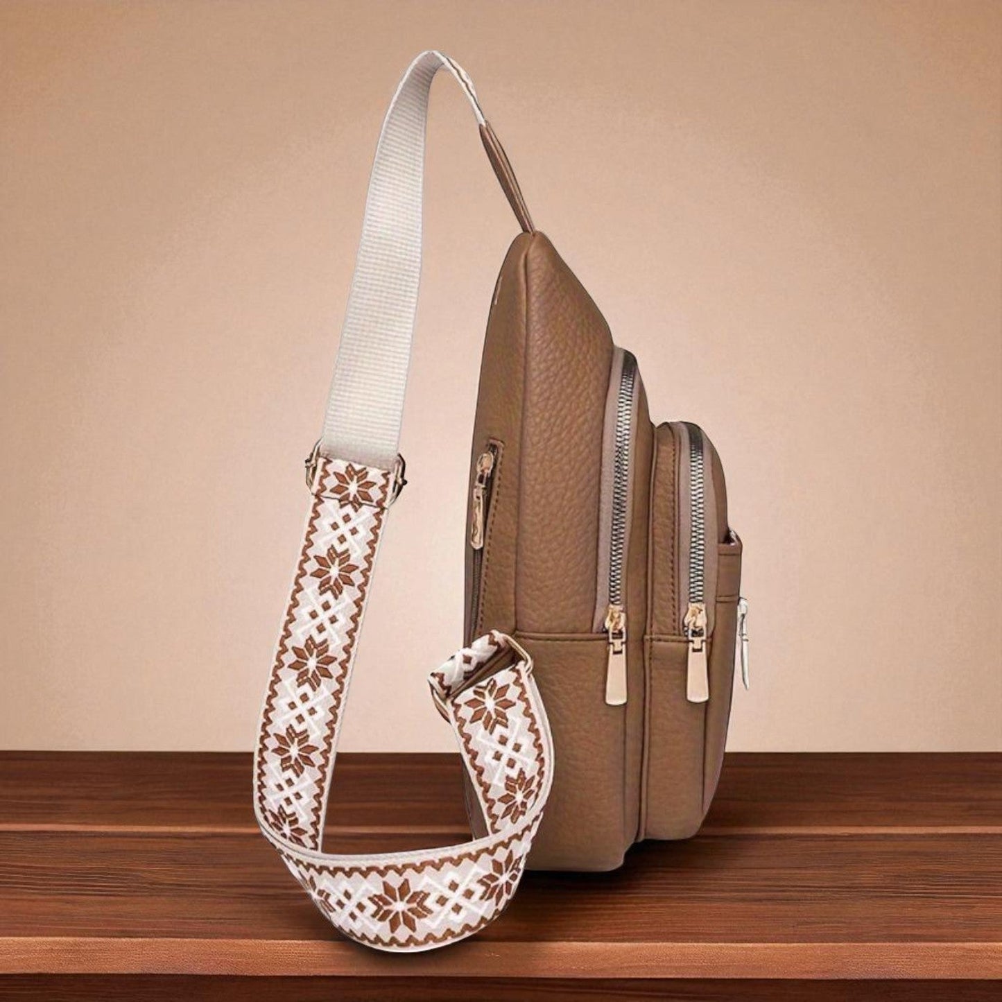 Hazel Vintage Crossbody-Tasche