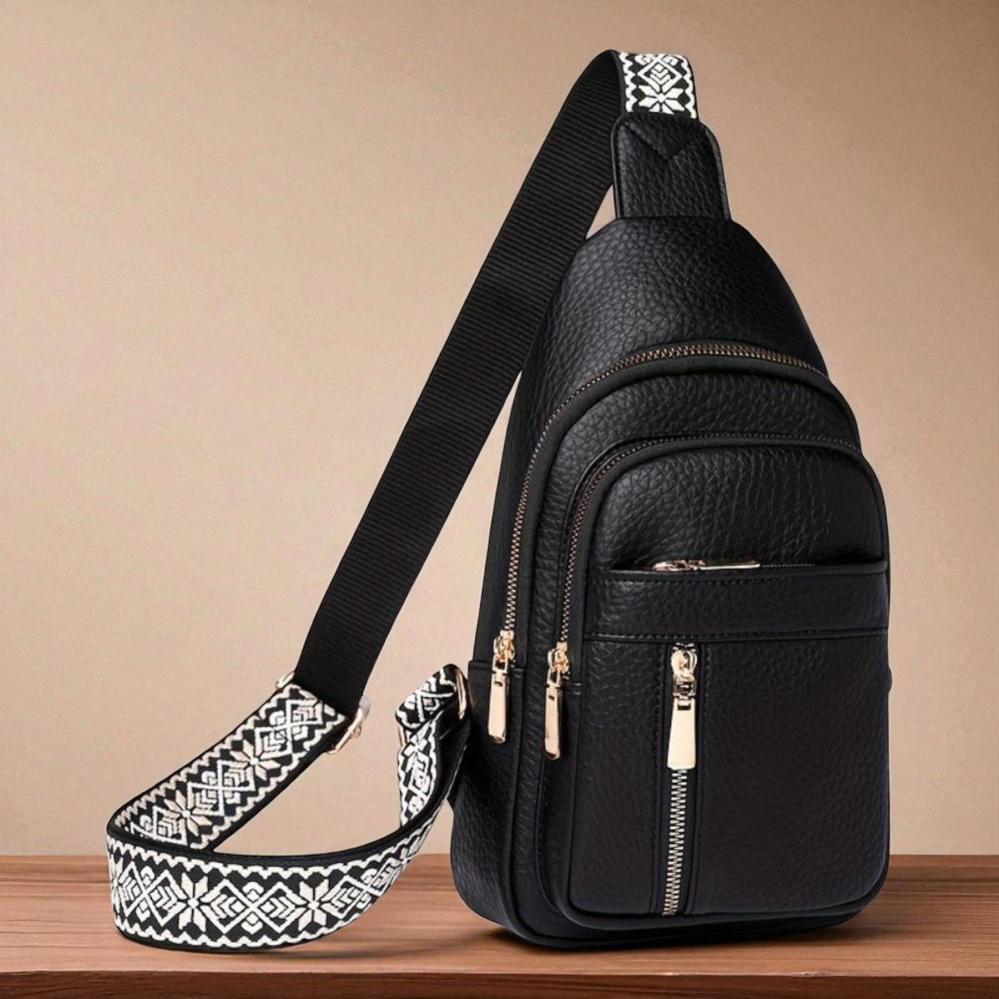 Hazel Vintage Crossbody-Tasche