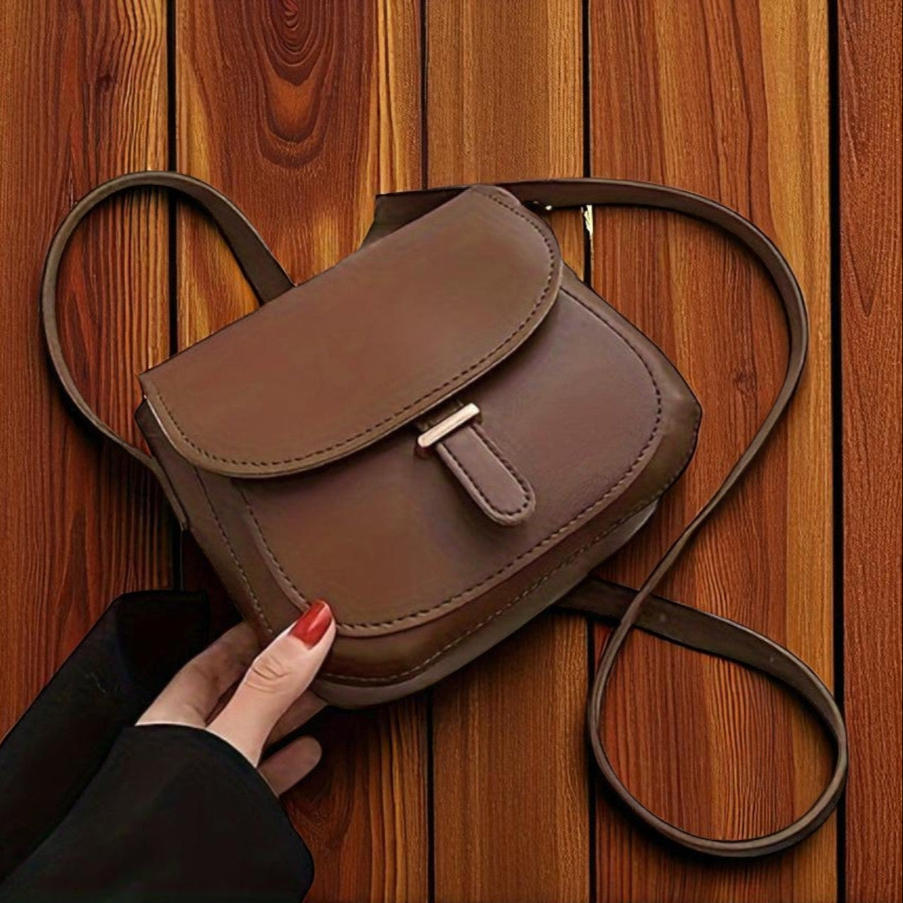 Amalia Retro Saddle-Bag