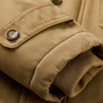 Elegante Gefütterte Bomberjacke