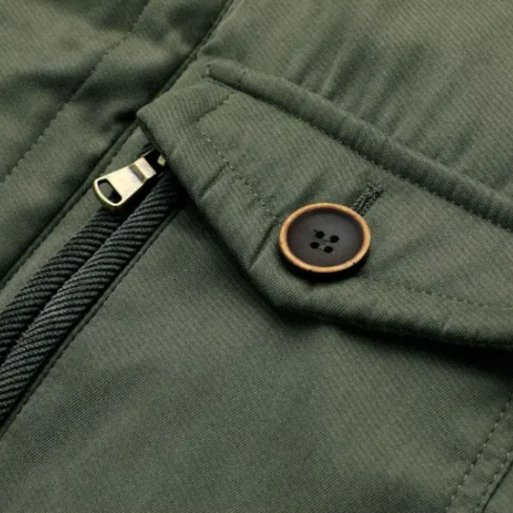 Elegante Outdoor Gefütterte Jacke