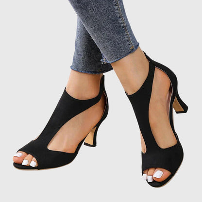 Delfina Orthopädische Absätze – Feminine Damen-Schuhe mit Blumendetail