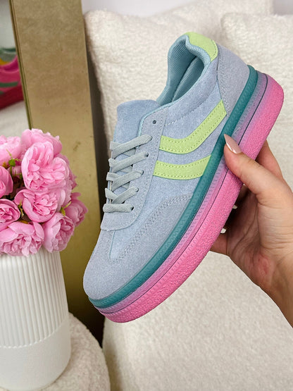 Ayse Blue Sneaker