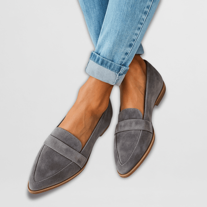 Helen Orthopädische Weiche Wildleder Slipper – Komfortable Damen-Slipper