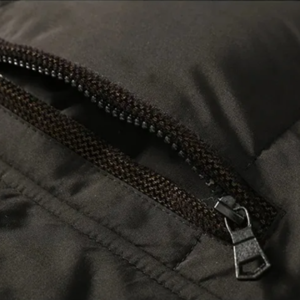 Elegante Gefütterte Fleece-Winterjacke