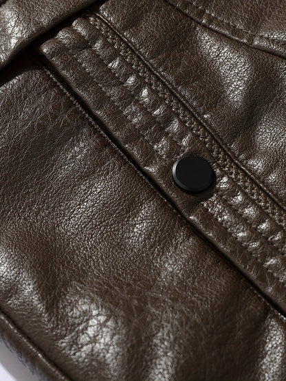 Lorenzo™ - Le Noble Lederjacke mit Pelzfutter