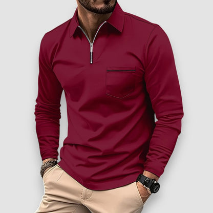 Ralph | Langarm Herren Polo-Shirt