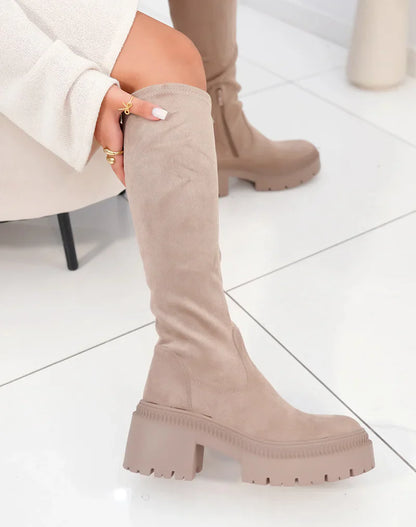 Iva Khaki Stiefel