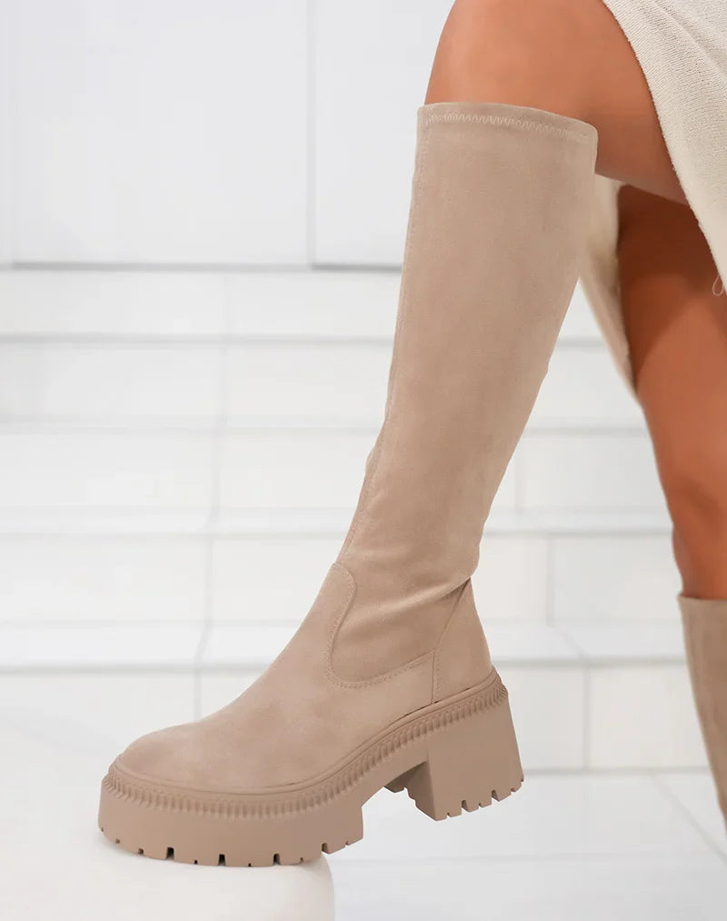 Iva Khaki Stiefel