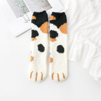 Samtweiche Pfotensocken (One-Size / Einheitsgröße) BAUMWOLLE