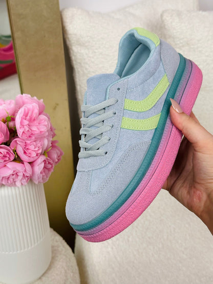 Ayse Blue Sneaker