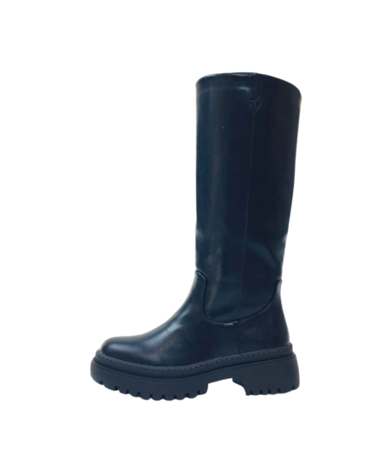 Perfect High Schwarz Stiefel