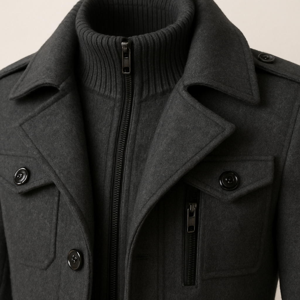 Salzburg Mode Gentleman Mantel – Eleganter Herren-Wintermantel
