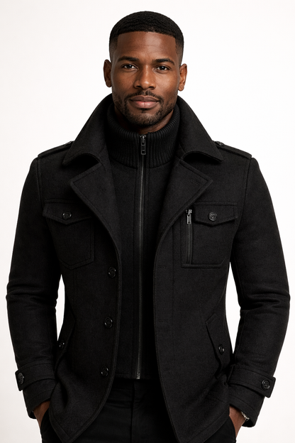Salzburg Mode Gentleman Mantel – Eleganter Herren-Wintermantel