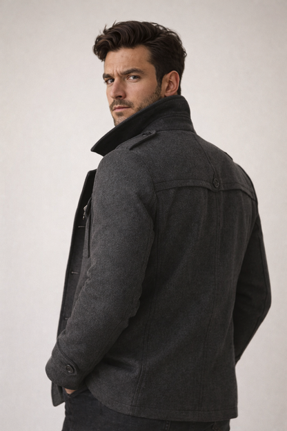 Salzburg Mode Gentleman Mantel – Eleganter Herren-Wintermantel