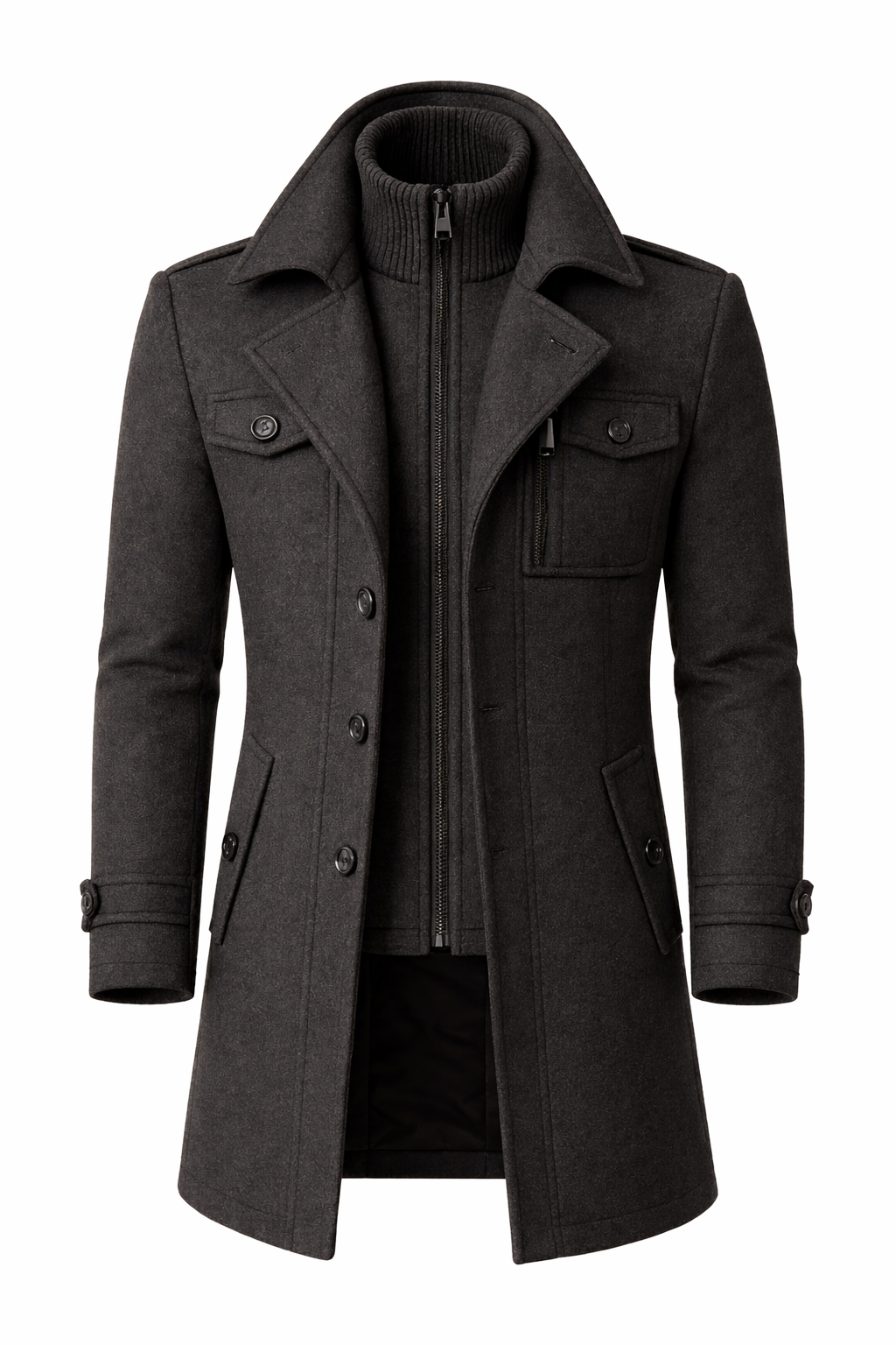 Salzburg Mode Gentleman Mantel – Eleganter Herren-Wintermantel