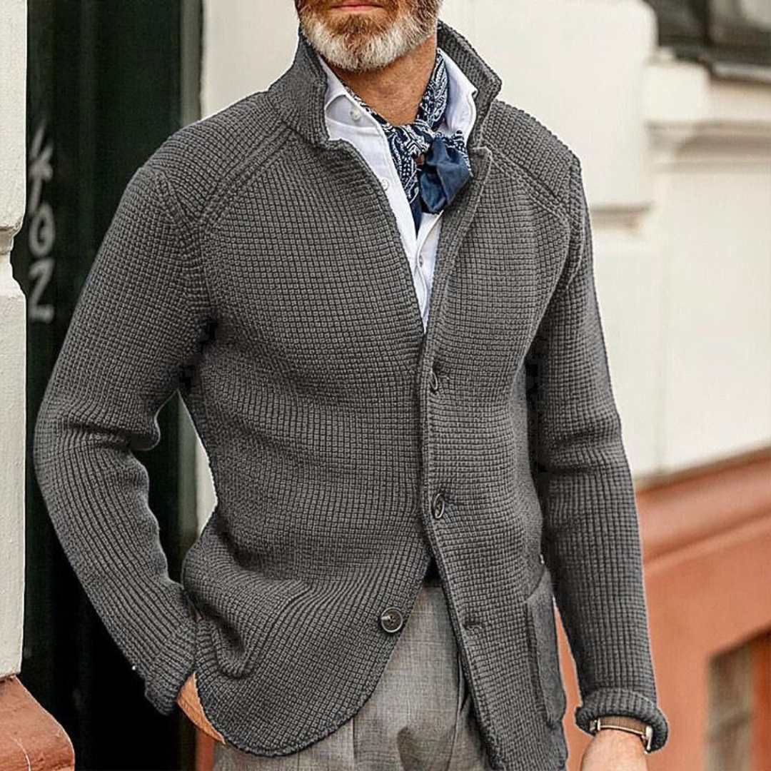 Raphael™ – Zeitloser Cardigan für Herren