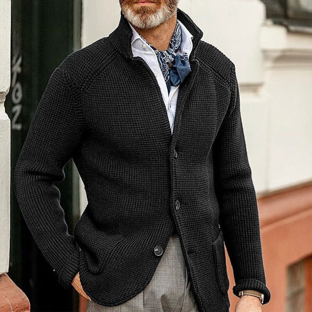 Raphael™ – Zeitloser Cardigan für Herren