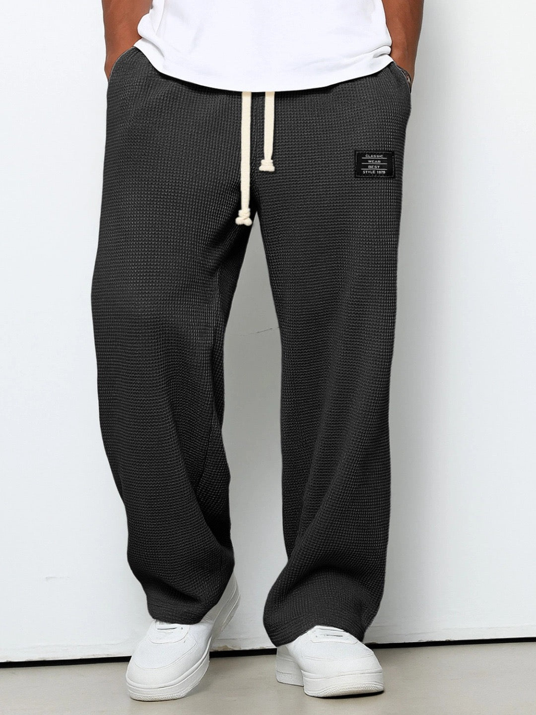 Samuel Herrenhose mit verstellbarem Bund – Bequeme Weite Hose
