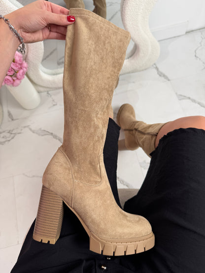 Mirjana Khaki Stiefel