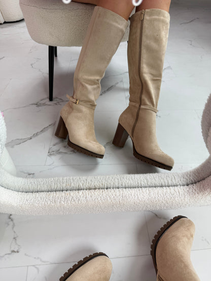 Tamar Beige Stiefel