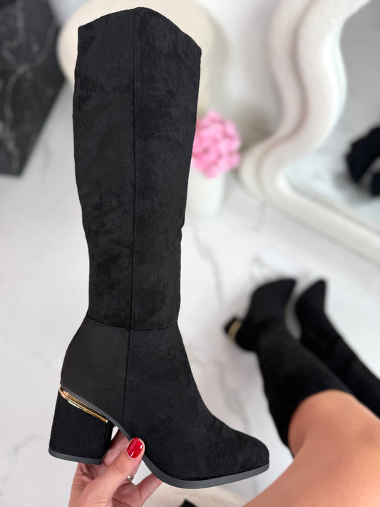 Farza Schwarz Stiefel