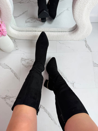 Farza Schwarz Stiefel