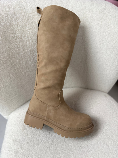 Anetta Khaki Stiefel
